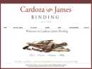 Website Snapshot of Cardoza-James Binding Co.