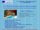 Website Snapshot of Carefree Clearwater