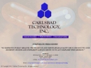 Website Snapshot of Carlsbad Technology Inc