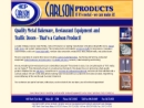 Website Snapshot of Carlson Products