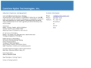 Website Snapshot of Carolina Hydro Technologies, Inc.