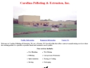 Website Snapshot of Carolina Pelleting & Extrusion, Inc.