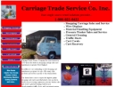 Website Snapshot of CARRIAGE TRADE SERVICE CO. INC
