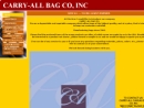 Website Snapshot of Carry-All Canvas Bag Co., Inc.