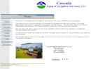 Website Snapshot of Cascade Pump & Irrigation Service