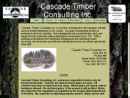 Website Snapshot of CASCADE TIMBER CONSULTING, INC.
