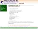Website Snapshot of Casco Circuits, Inc.