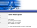 Website Snapshot of Cashmere Molding, Inc.