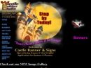 Website Snapshot of Castle Banner & Sign Co.