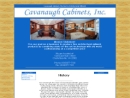 Website Snapshot of Cavanaugh Cabinet, Inc.