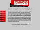 Website Snapshot of Cavco Services Inc