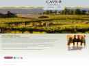 Website Snapshot of Cave B Estate Winery