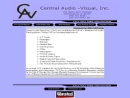 Website Snapshot of CENTRAL AUDIO-VISUAL EQUIPMENT INC