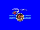 Website Snapshot of California Custom Fruits & Flavors, Inc.