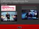 Website Snapshot of California Compuforms Inc