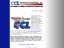 Website Snapshot of CCL CONSTRUCTION CONSULTANTS, INC.