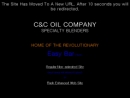 Website Snapshot of C & C Oil Co., Inc.