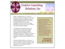 CREATIVE CONSULTING SOLUTIONS, INC.