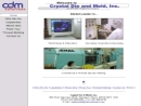 Website Snapshot of Crystal Die & Mold, Inc.