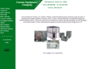 Website Snapshot of CUSTOM EQUIPMENT COMPANY INC