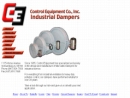Website Snapshot of Control Equipment Co., Inc.