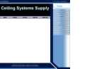 Website Snapshot of CEILING SYSTEMS SUPPLY, INC