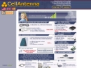 Website Snapshot of CellAntenna