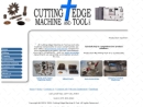 Website Snapshot of Cutting Edge Machine & Tool, Inc.