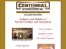 Website Snapshot of Centennial Technologies, Inc.