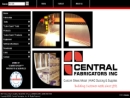 Website Snapshot of Central Fabricators, Inc.
