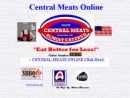 Website Snapshot of Central Meat Packing