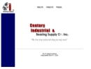 Website Snapshot of Century Industrial Rubber & Bearing Supply