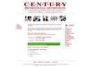 Website Snapshot of Century Sign & Advertising Specialties