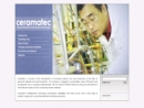 Website Snapshot of CERAMATEC, INC.