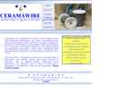 Website Snapshot of Ceramawire
