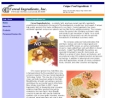 Website Snapshot of Cereal Ingredients Inc
