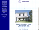 Website Snapshot of CUSTOM FABRICATED METALS LLC