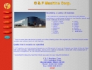 Website Snapshot of C & F MACHINE CORP.
