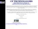 Website Snapshot of CF TECHNOLOGIES, INC.
