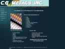 Website Snapshot of C.G. Metals, Inc.
