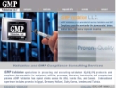 Website Snapshot of cGMP Validation, L.L.C.
