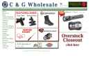 Website Snapshot of C&G WHOLESALE