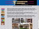 Website Snapshot of CHAMPION AWARDS ENTERPRISES