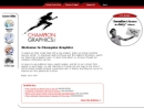 Website Snapshot of Champion Graphics, Inc.