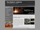 Website Snapshot of Charles C. Lewis