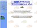 Website Snapshot of Chartrand Equipment Co.