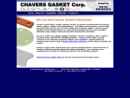 Website Snapshot of CHAVERS GASKET CORP