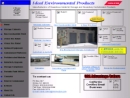 Website Snapshot of Ideal Environmental Products