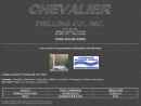 Website Snapshot of Chevalier Drilling Company, Inc