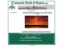Website Snapshot of COMMUNITY HEALTH & HOSPICE INC
